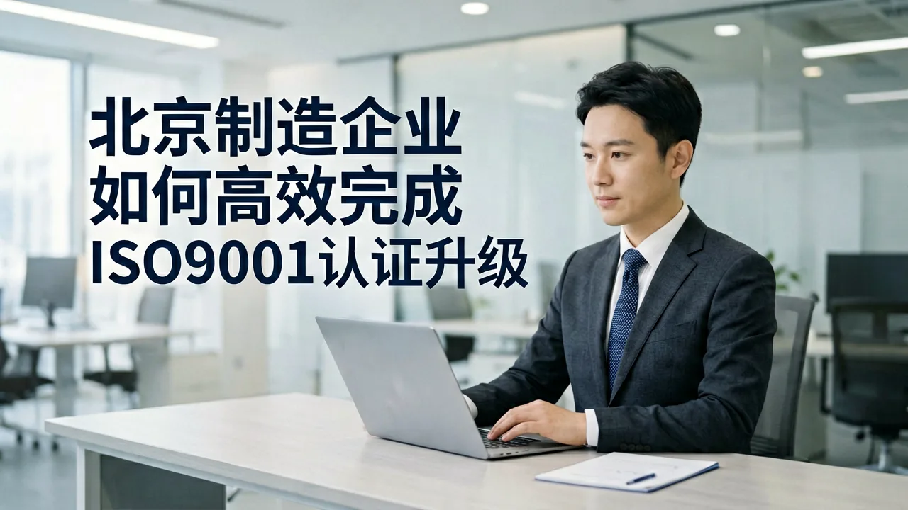北京制造企业如何高效完成ISO9001认证升级